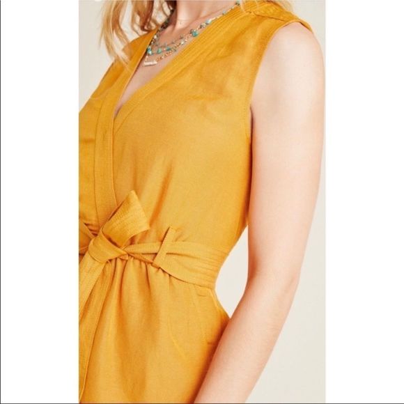 ANTHROPOLOGIE Mauve Romper NWT - Picture 3 of 4